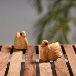  Handcrafted Ceramic Toys (Set of 2) 