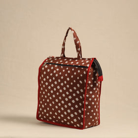  Brown Eco-Friendly Handmade Cotton Handbag for Women