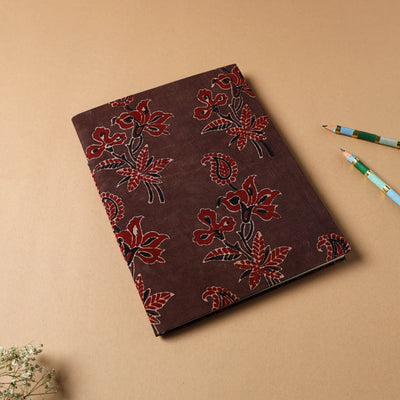 Ajrakh Fabric Cover Handmade Paper Notebook