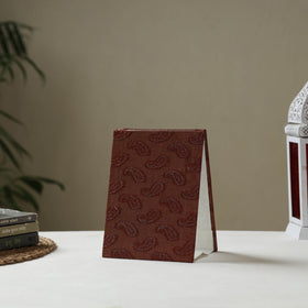 Brown - fabric embellished handmade photo frame (8 x 6 in)