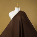 Brown - flex cotton prewashed plain fabric 08 - handcrafted