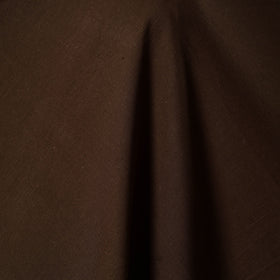 Brown - flex cotton prewashed plain fabric 08 - handcrafted