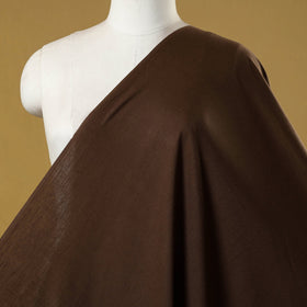 Brown - flex cotton prewashed plain fabric 08 - handcrafted