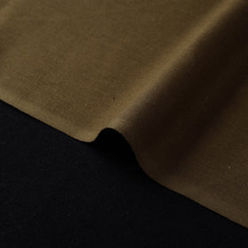 Brown - flex cotton prewashed plain fabric 14 - handcrafted