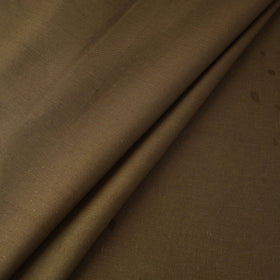 Brown - flex cotton prewashed plain fabric 14 - handcrafted