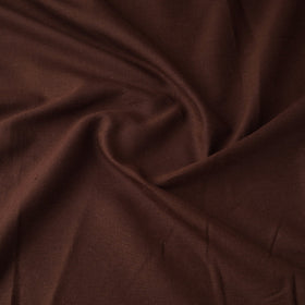 Brown - flex cotton prewashed plain fabric 18 - handcrafted