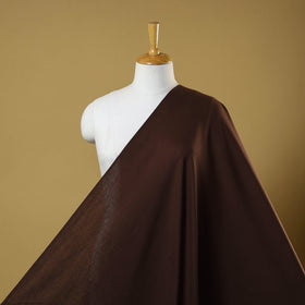 Brown - flex cotton prewashed plain fabric 18 - handcrafted