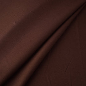 Brown - flex cotton prewashed plain fabric 18 - handcrafted