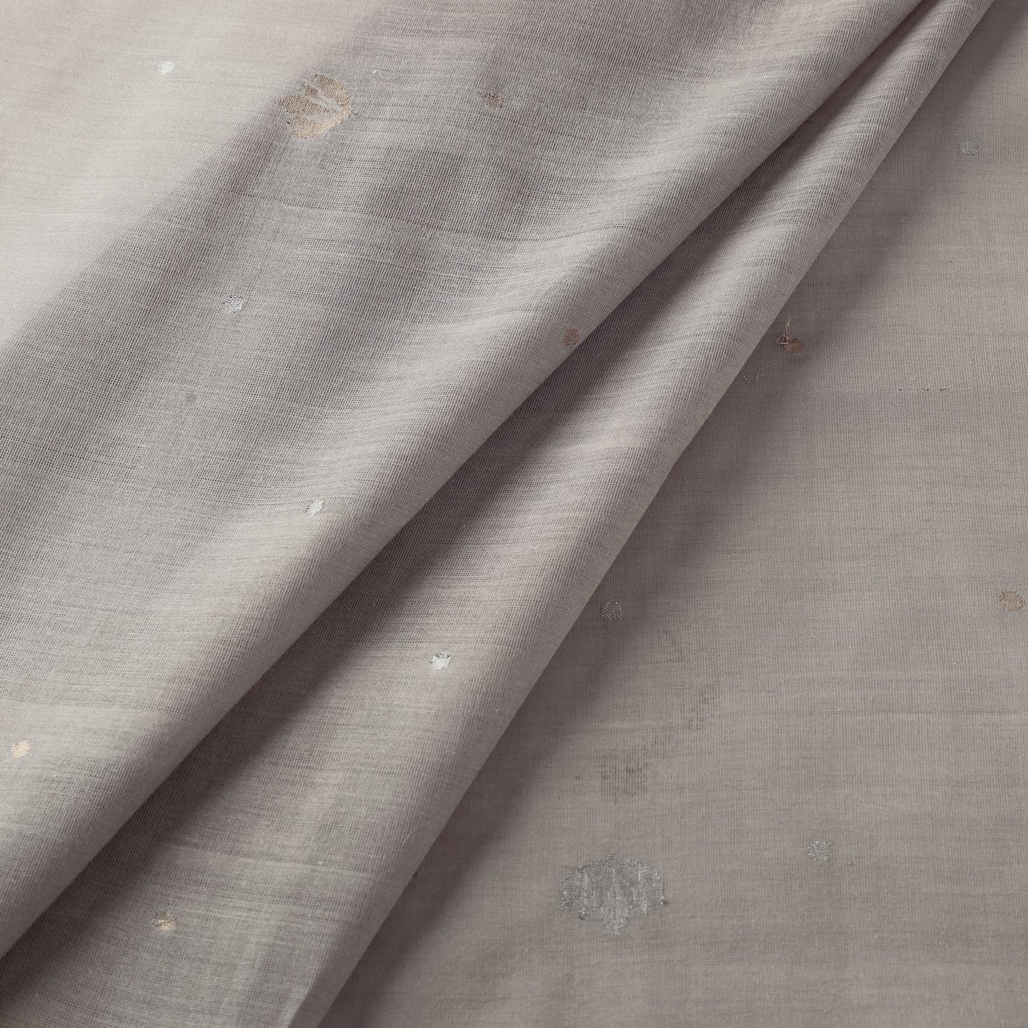 Buy Godavari Jamdani Pan Zari Buti Handloom Cotton Fabric Online at iTokri.com