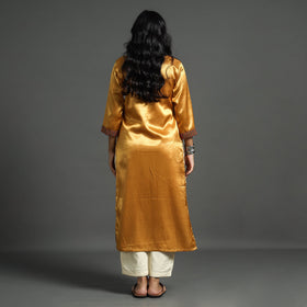 plain silk kurta