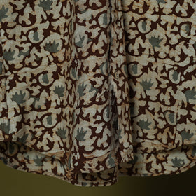 Half sleeve cotton men hand block batik print shirt 01