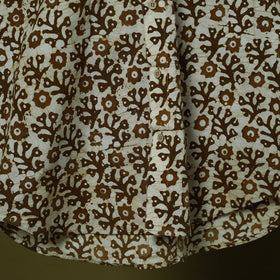 Half sleeve cotton men hand block batik print shirt 02
