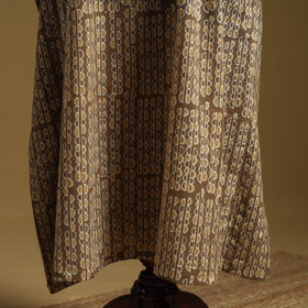 Hand akola long kaftan with tie-up waist 17 - handcrafted