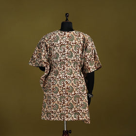 Hand batik cotton medium kaftan 34 - handcrafted