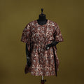 Hand batik cotton medium kaftan 38 - handcrafted