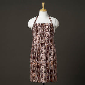  Hand Batik Printed Cotton Apron with Pocket 