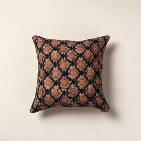  Brown Hand Batik Printed Cotton Cushion Cover
