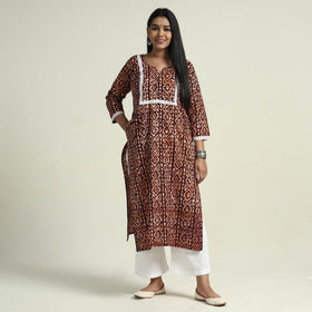 Batik Kurta with Palazzo Set
