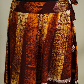 Buy Hand Batik Print Running Stitch Cotton Long Skirt