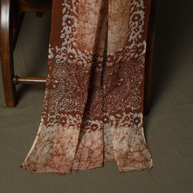 Hand batik cotton 3pc unstitched dress material 01