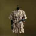 Hand batik cotton medium kaftan 34 - handcrafted