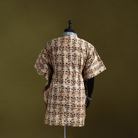 Hand batik cotton medium kaftan 43 - handcrafted