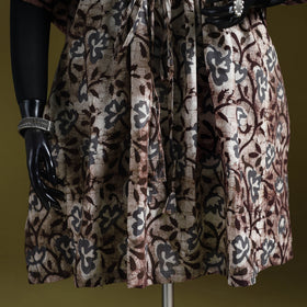 Hand batik cotton medium kaftan 46 - handcrafted