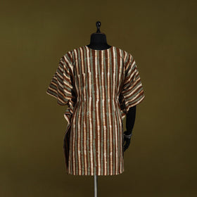 Hand batik cotton medium kaftan 60 - handcrafted