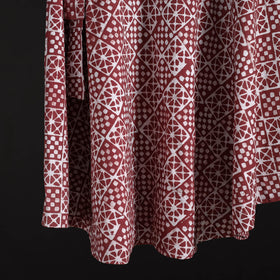 Hand batik cotton wrap around skirt 103 - handcrafted