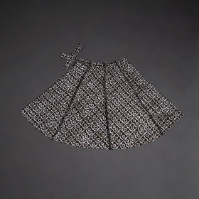 Hand batik cotton wrap around skirt 111 - handcrafted
