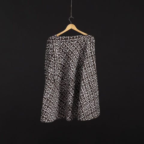 Hand batik cotton wrap around skirt 111 - handcrafted