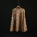 Hand block batik print cotton wrap around skirt 35