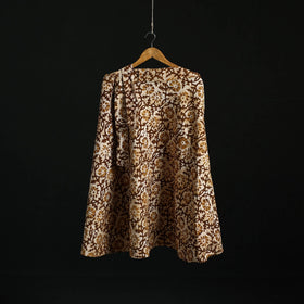 Hand block batik print cotton wrap around skirt 35
