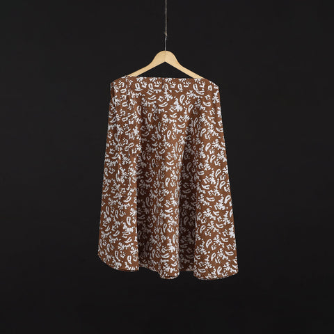 Hand batik cotton wrap around skirt 97 - handcrafted