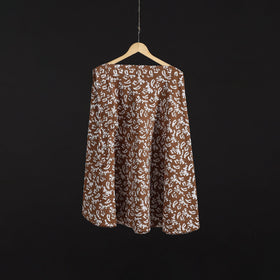 Hand batik cotton wrap around skirt 97 - handcrafted