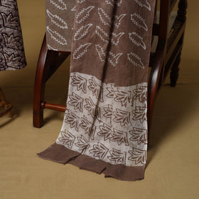 Hand kutch batik cotton 3pc unstitched dress material 35