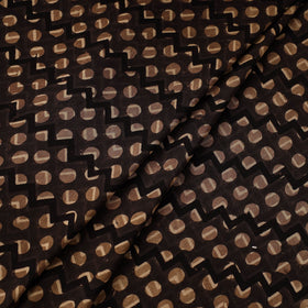 Hand natural dyed chanderi silk fabric 15 - handcrafted