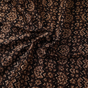 Hand natural dyed chanderi silk fabric 21 - handcrafted