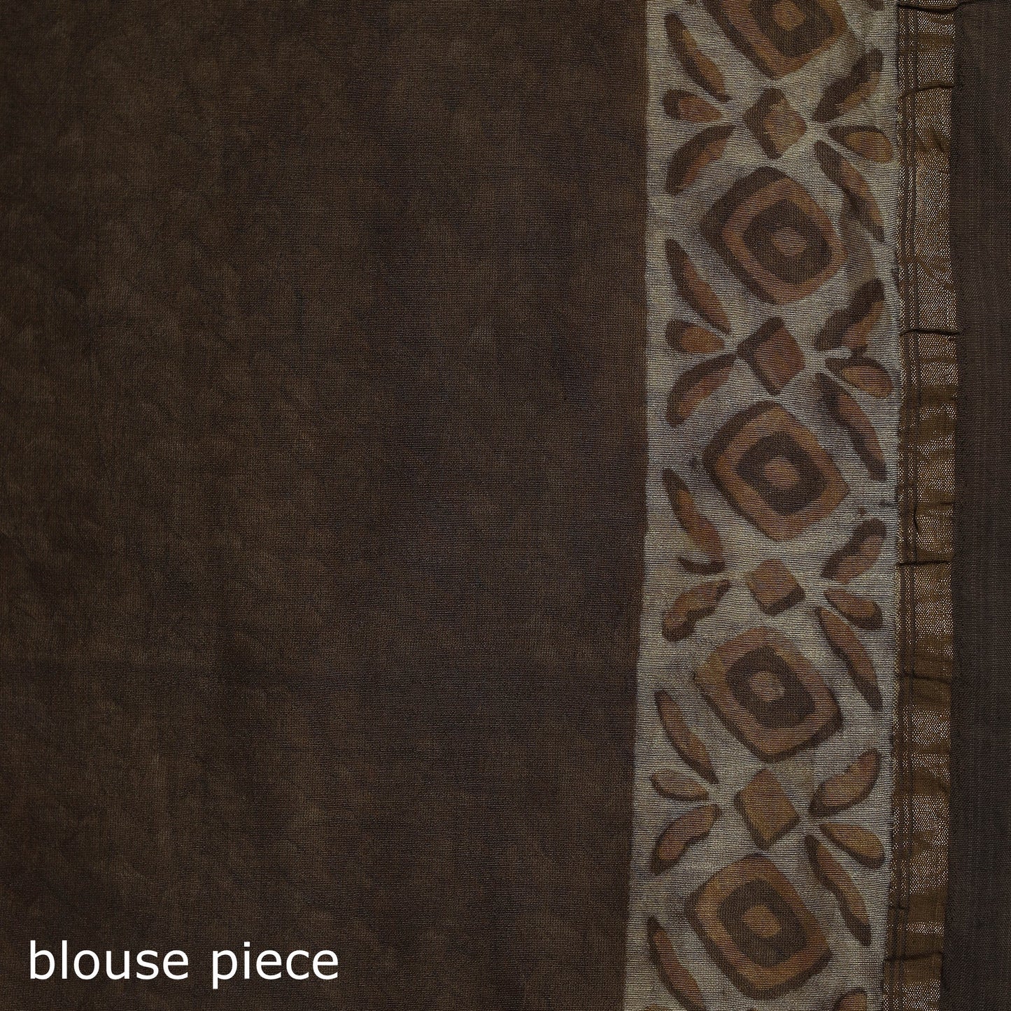Hand block print natural dyed chanderi silk akola saree 12