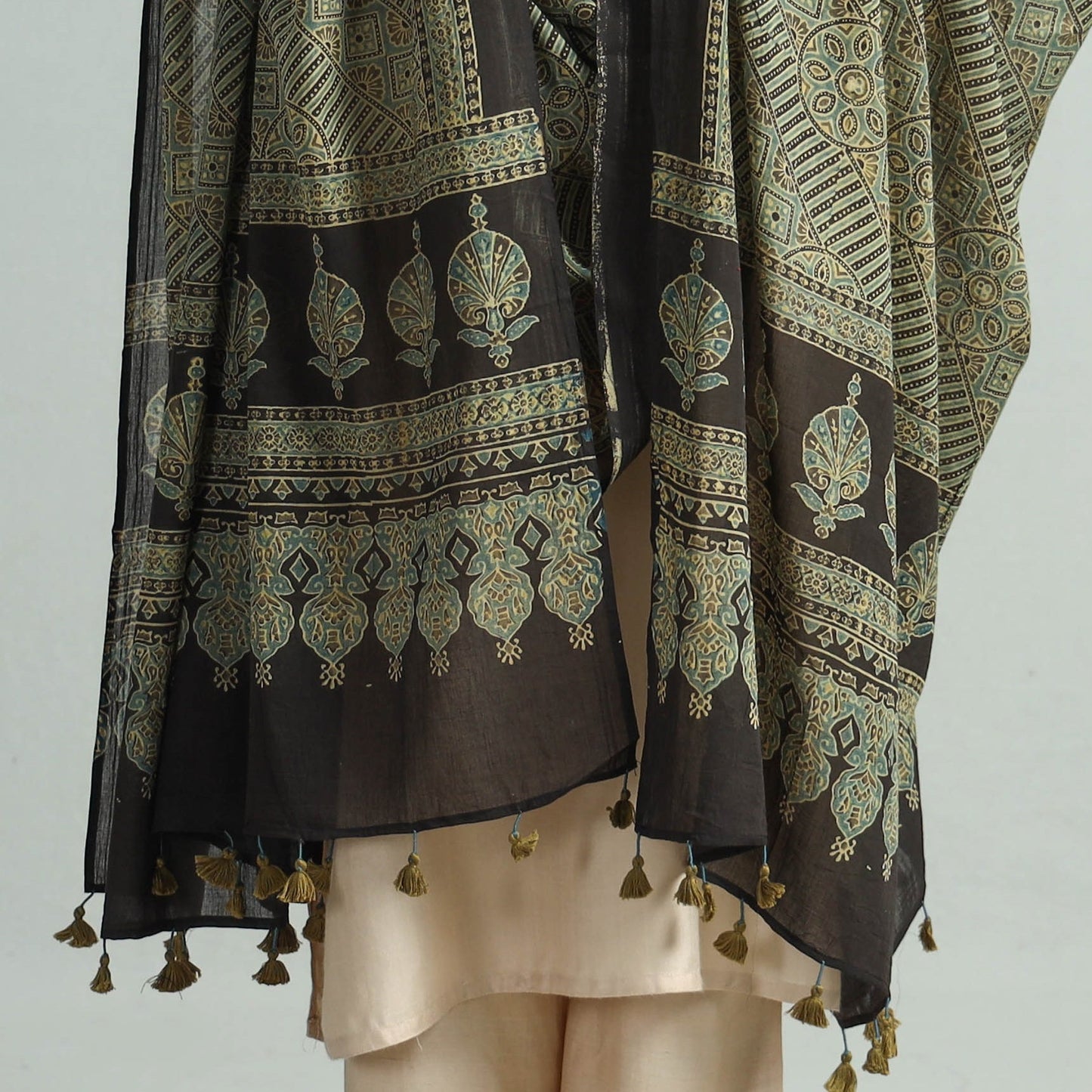 Ajrakh Dupatta