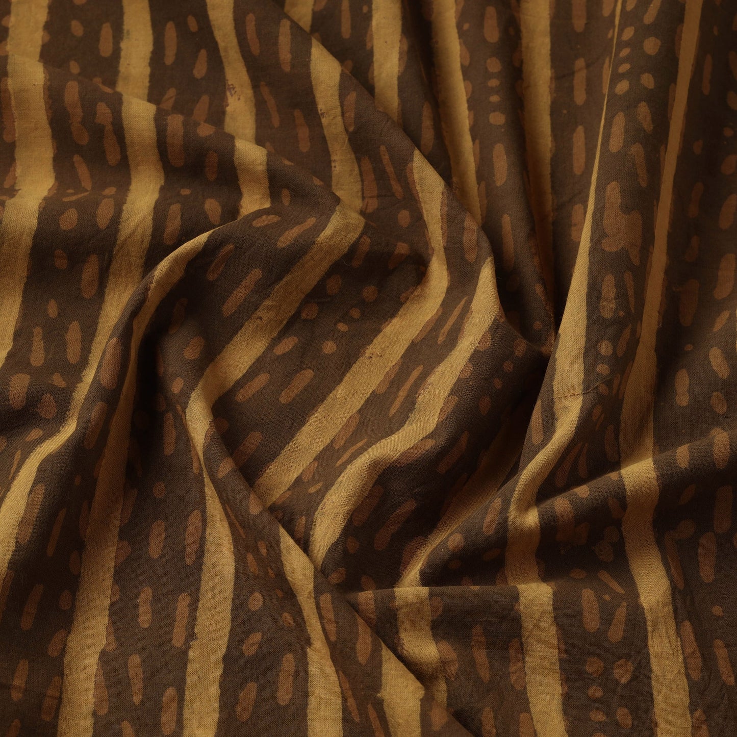 Buy Hand Block Printed Cotton Akola Fabric