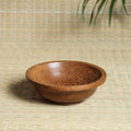  Brown Hand Carved Coconut Wood Bowl