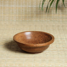  Brown Hand Carved Coconut Wood Bowl