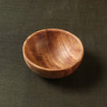  Brown Handcarved Natural Neem Wood Bowl