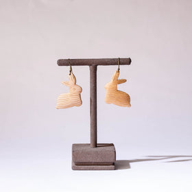wooden earrings