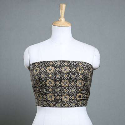 ajrakh blouse piece