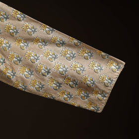 Brown - hand cotton sanganeri readymade blouse 02