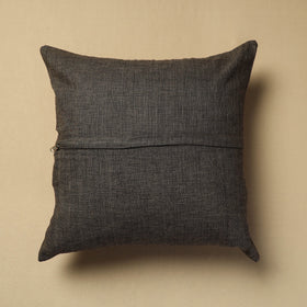  Hand Embroidery Plain Cotton Cushion Cover (16 x 16 in) 