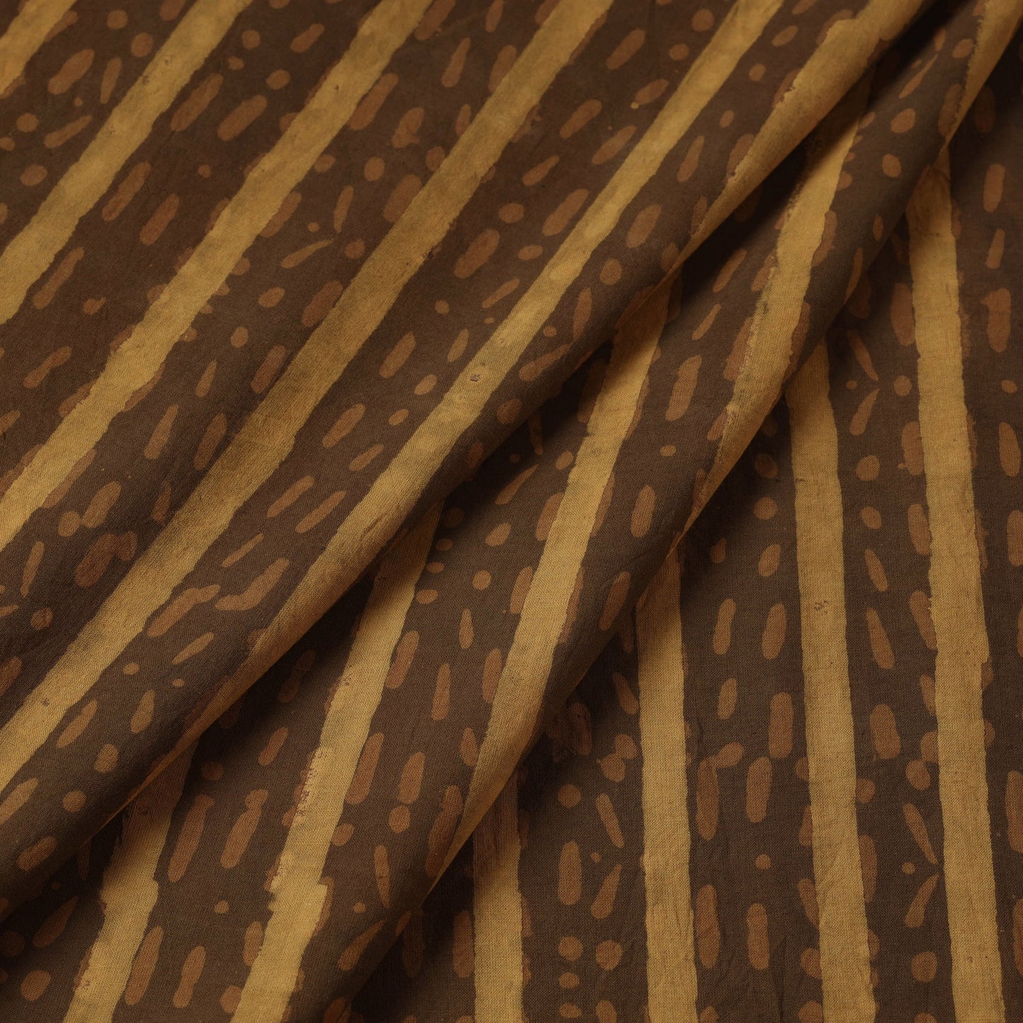 Buy Hand Block Printed Cotton Akola Fabric