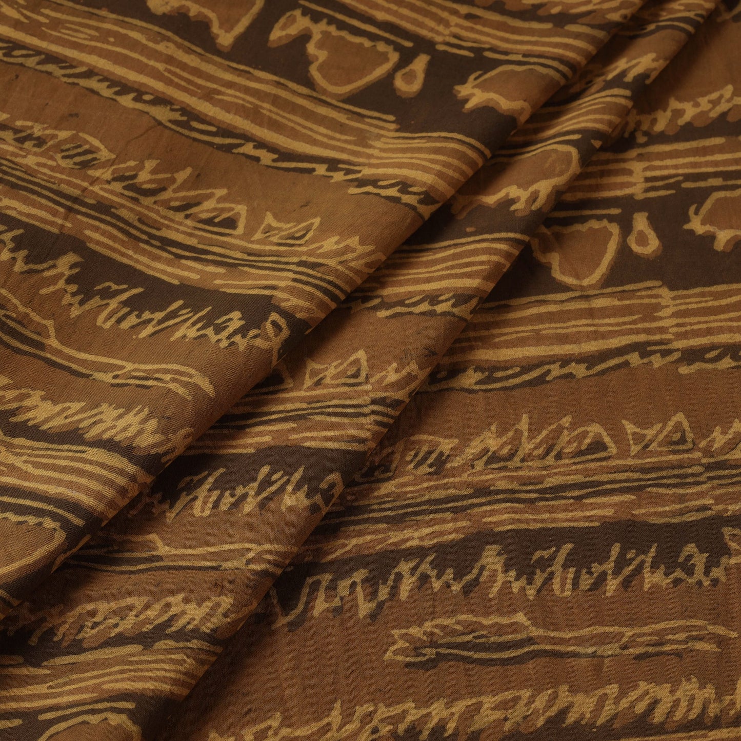 Buy Hand Block Printed Cotton Akola Fabric